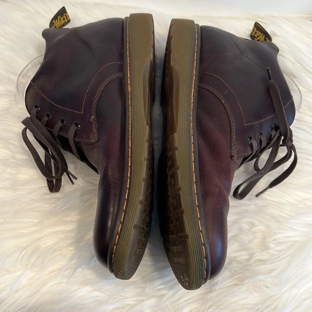 Dr. Marten Brown Leather Sussex Men’s Boots Size 12